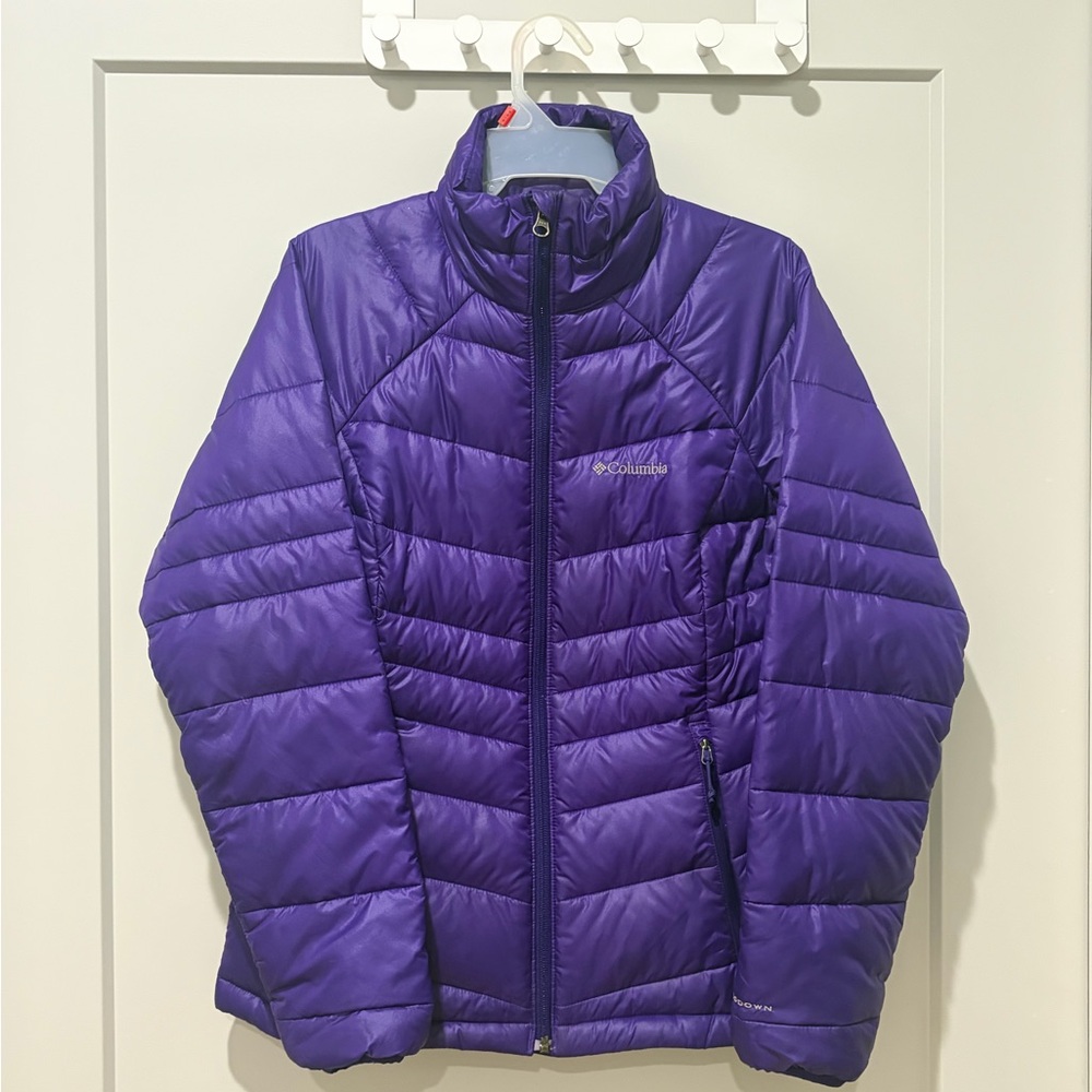 Columbia Women's Deep Purple Packable Puffer Jacket